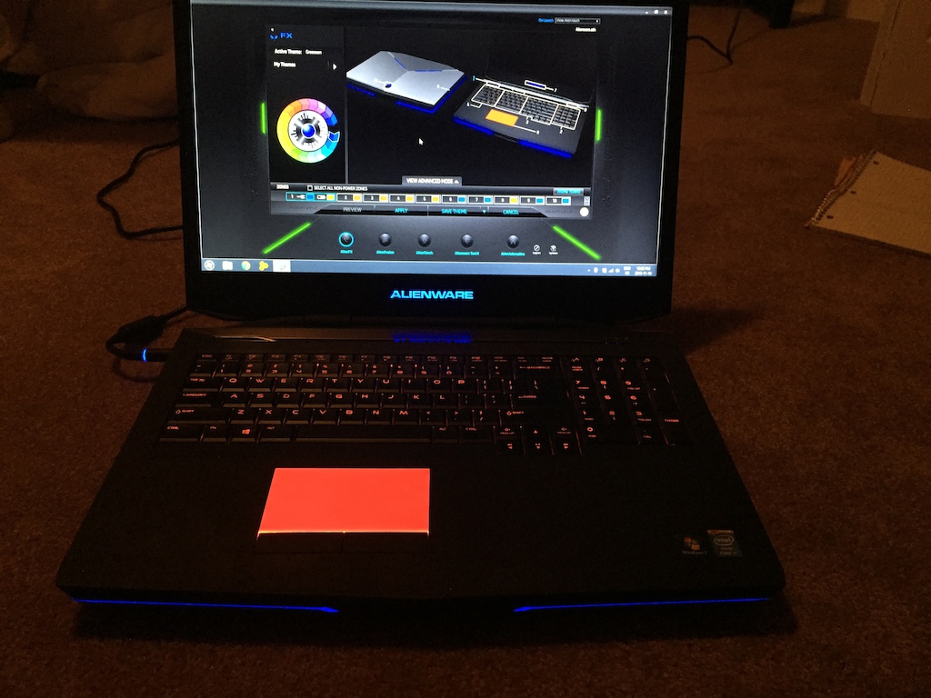 2014 ALIENWARE Laptop M17x R5 with GTX 980M graphics card!