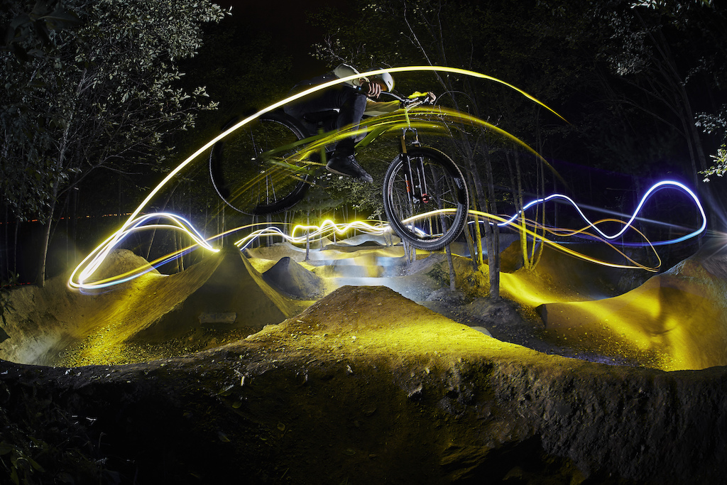 Blake &amp; Sterling battle it out on the Alta Vista Pump track in the early hours of the morning...its the best time to ride pumptrack right? - Laurence CE - www.laurence-ce.com