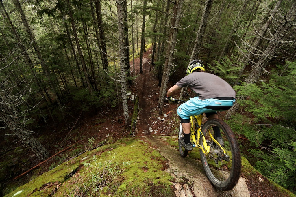 Dale Ireland at Green Monster in Whistler, British Columbia, Canada ...