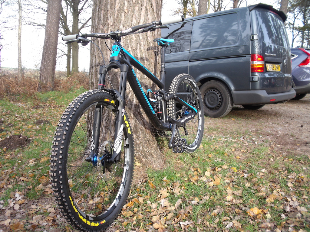 Transition Patrol carbon 
ready for 2016 with the help of Rusty's cycles