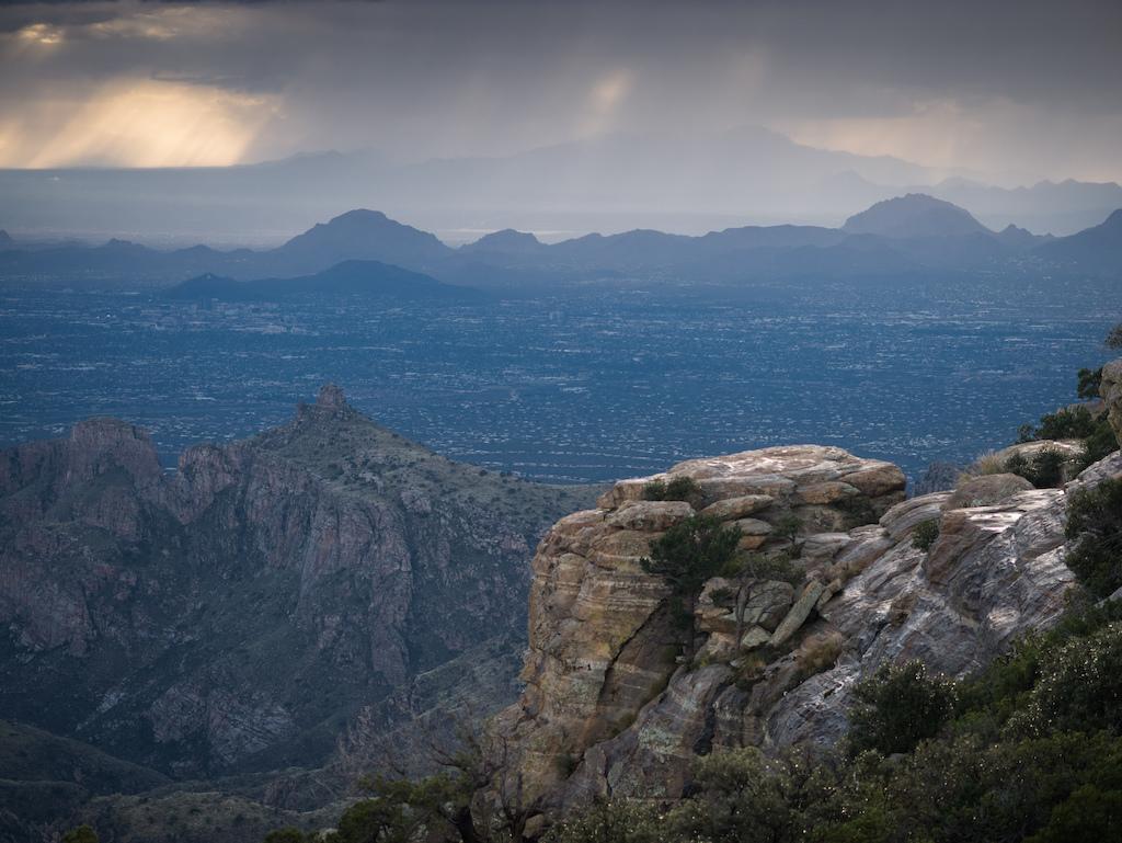 Tucson from Mt Lemmon. A fantastic city.