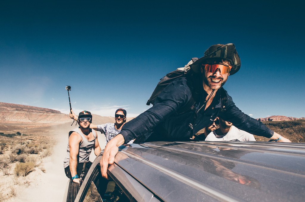 Szymon Godziek - Rampage behind the scenes. Photo by Bartek Wolinski courtesy of Red Bull Poland - www.redbull.pl