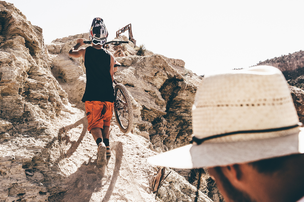 Szymon Godziek - Rampage behind the scenes. Photo by Bartek Wolinski courtesy of Red Bull Poland - www.redbull.pl