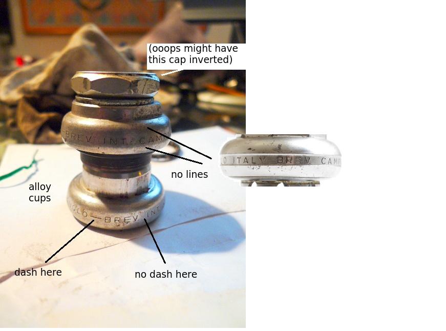 Name That Campagnolo headset Model - Pinkbike Forum