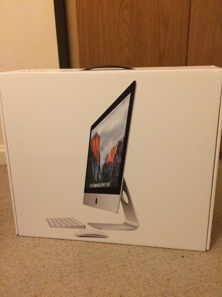 2015 BRAND NEW BOXED iMac 4k Retina 21.5