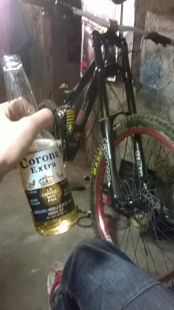 For 2016 sunday......
do not do what he did plunder........DOWNHILL 
i love this shit :) 
"What does not kill you makes you stronger"
today Corona , because New Year's Eve ;) .................sorry my english