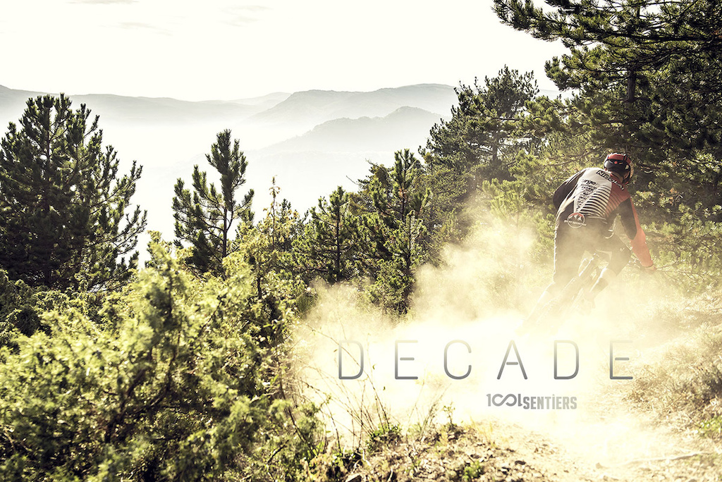 A dusty winter day in Maritime Alps, Florian Nicolaï riding hard with 1001sentiers.fr for the video #Decade &gt; http://www.pinkbike.com/video/433292/