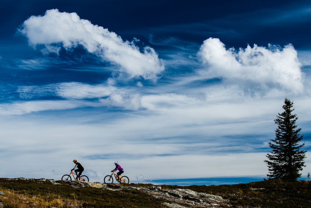 Sid and Roxy were riding at Sol Mountain in the Monashee Mountains just south of Revelstoke BC Canada.