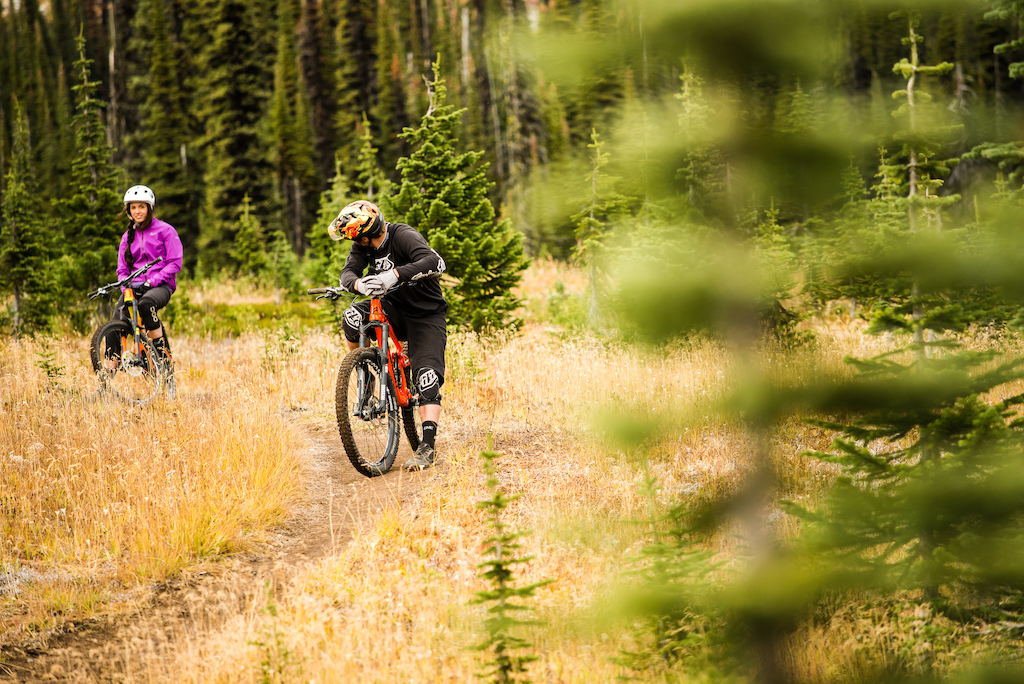 Sid and Roxy were riding at Sol Mountain in the Monashee Mountains just south of Revelstoke BC Canada.