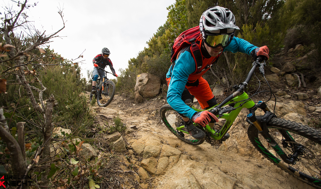 Jordan Baumann &amp; Manuel Ducci ride San Remo trails