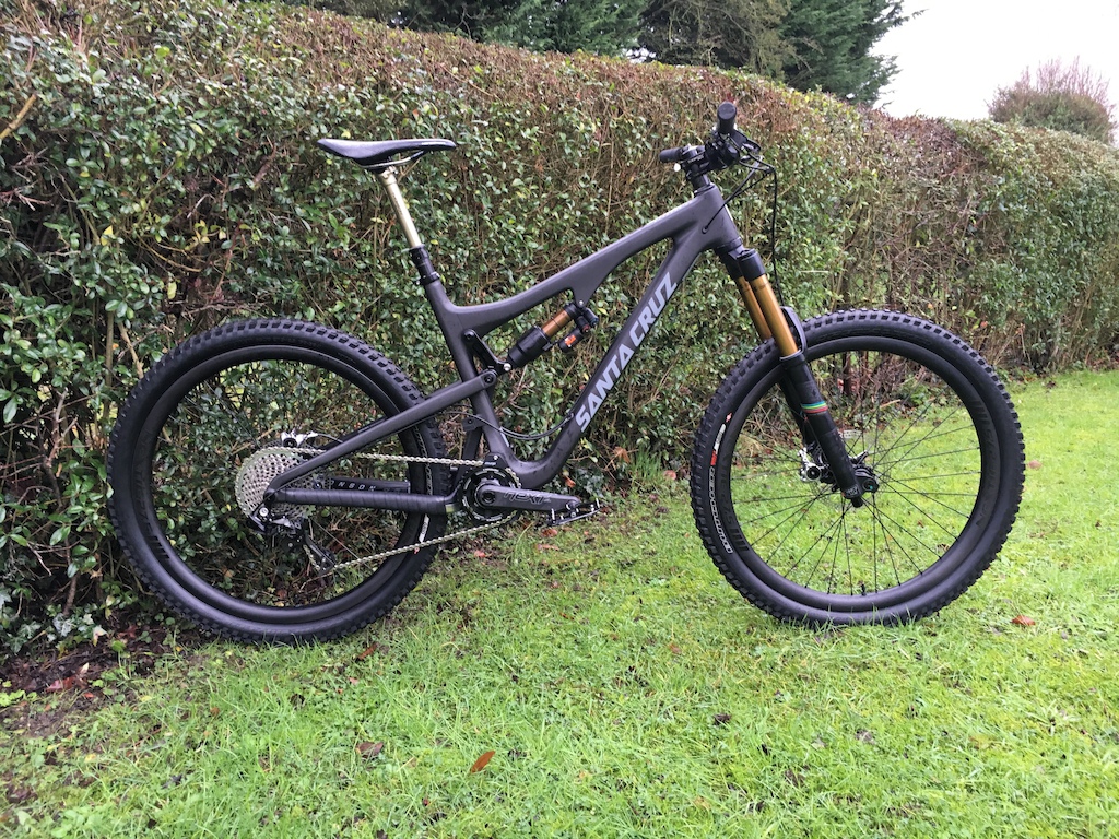 Bronson Mk2 with 64.5 ha, enduro killing spec. weight 28.5 ibs (include pedals) target weight 28.