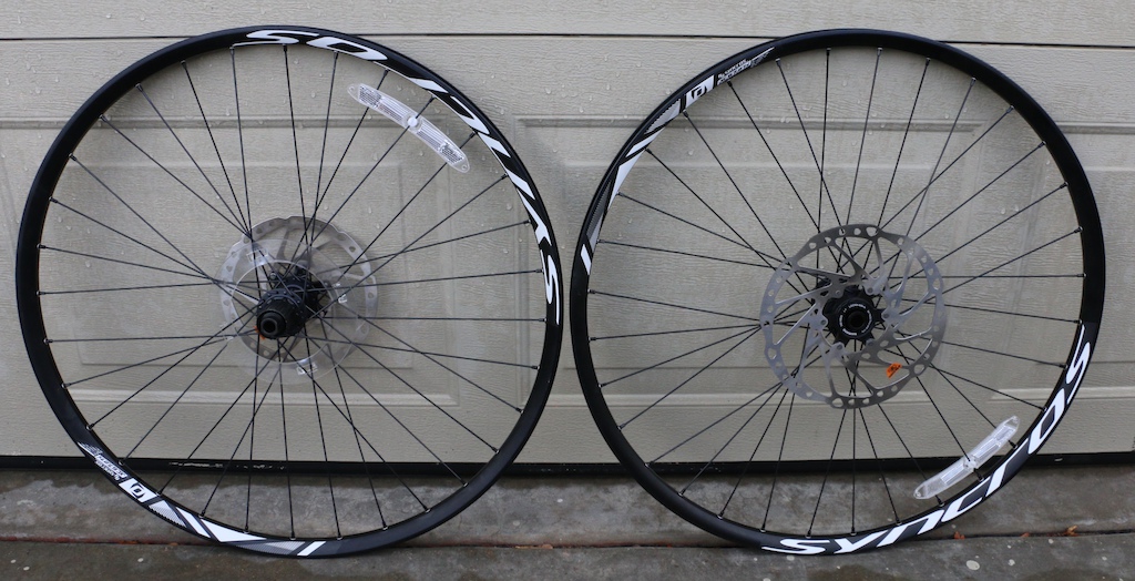 2014 New - Syncros XC67 27.5 Wheelset with Rotors