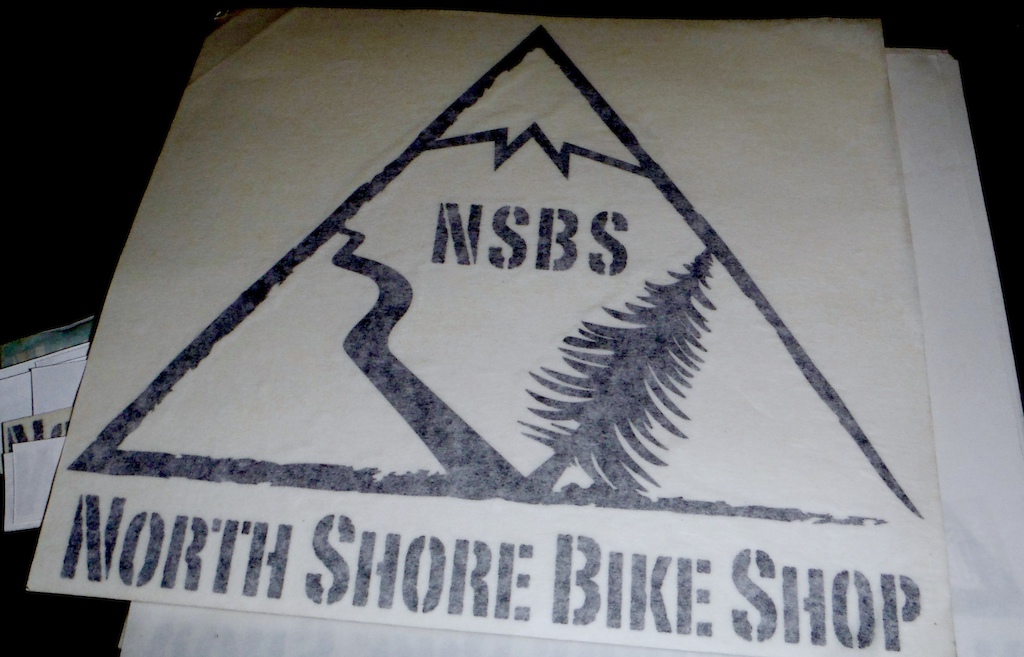Some wicked Stickers from The North Shore Bike Shop!
Thank you for the goodies!