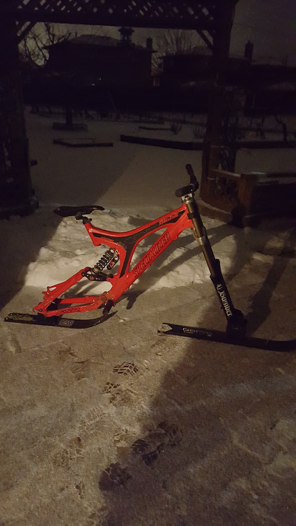 Well it's a new year and finally the snow is falling. This new ride is ready to rip the hills! Who's in?