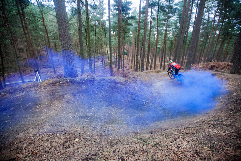 This image is a proof that Ben rides on another level with blue boost.

A dream of mine for a few months has been to shoot bikes with smoke.  I strapped a smoke grenade to the bike for just a test to see what it would look like.  The results were awesome!!!

This image is a proof that Ben rides on another level with blue boost.