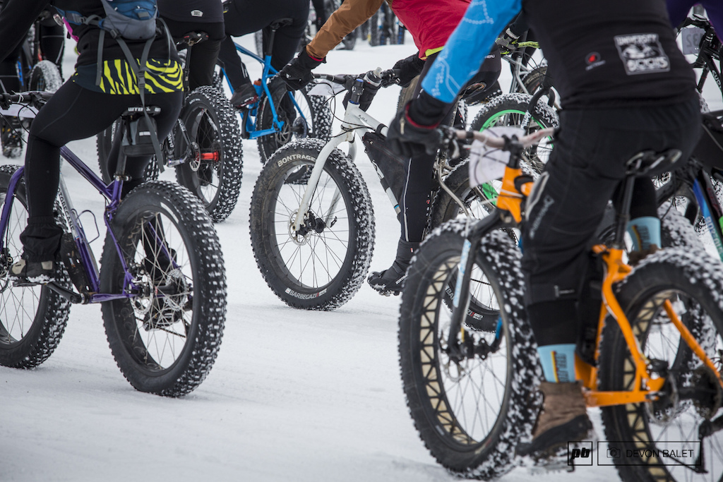 Every type of rider and bike was seen at Fat Bike Worlds.