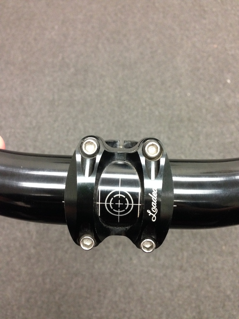 2015 LOADED AMX BAR BLK WITH LOADED AMXC SHORTY STEM BLK