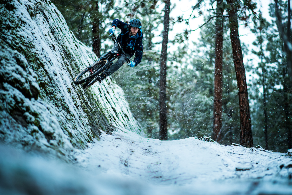 Winter riding.
Photo: David Goode