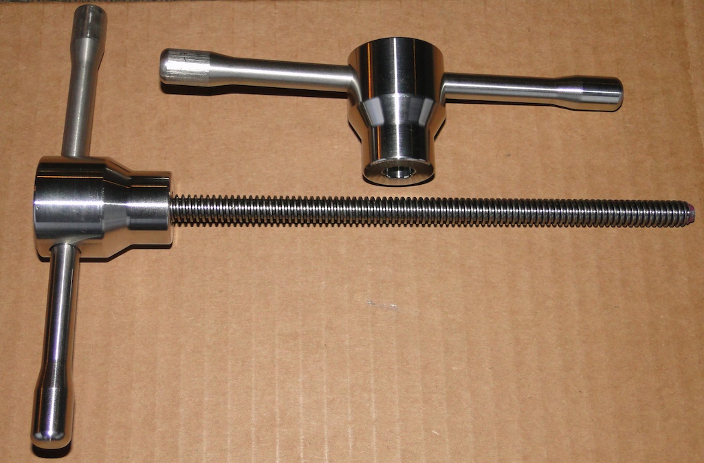 2016 Bearing Press Handles w/ACME rod (Stainless Steel)