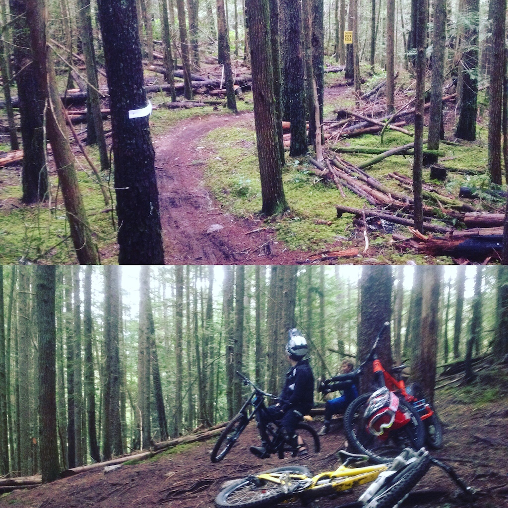 Is always good to ride some dh laps!! ‪#‎north_shore_bike_shop‬ ‪#‎backonsuspensionbike‬ ‪#‎ifeelgood‬