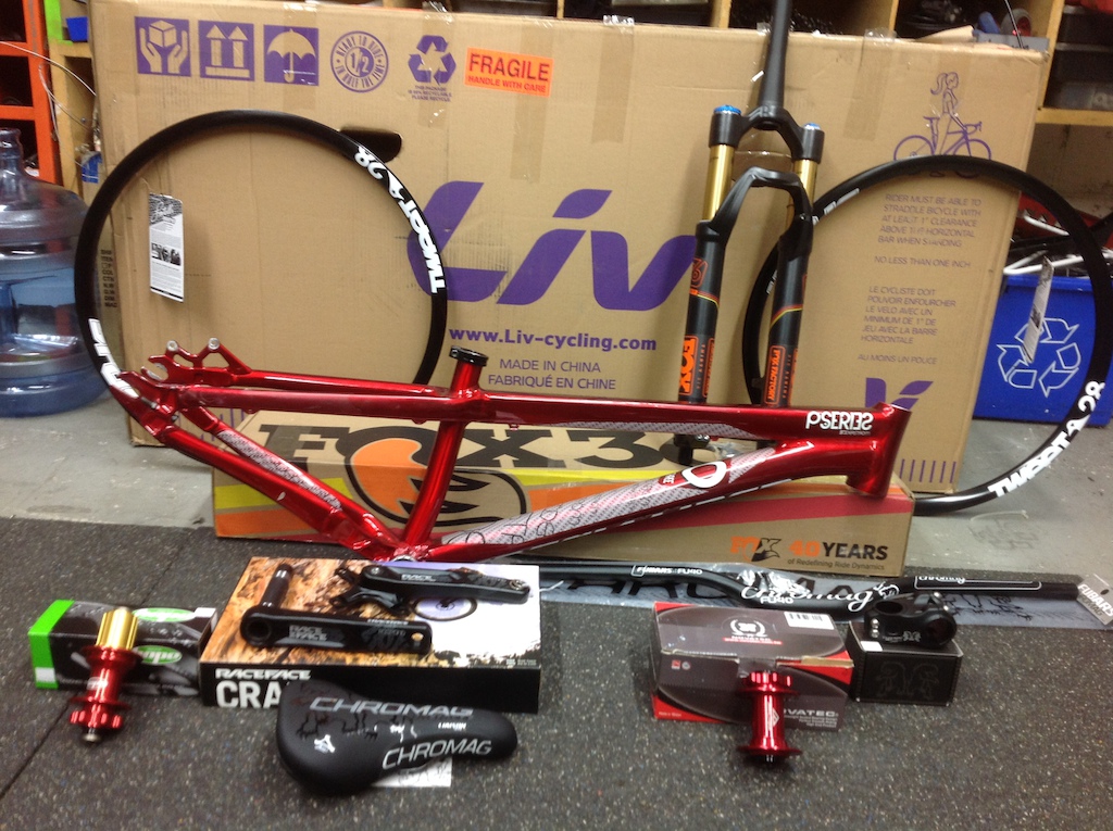 Dj build, exception to the frame, I got everything through Maple Ridge Cycle!