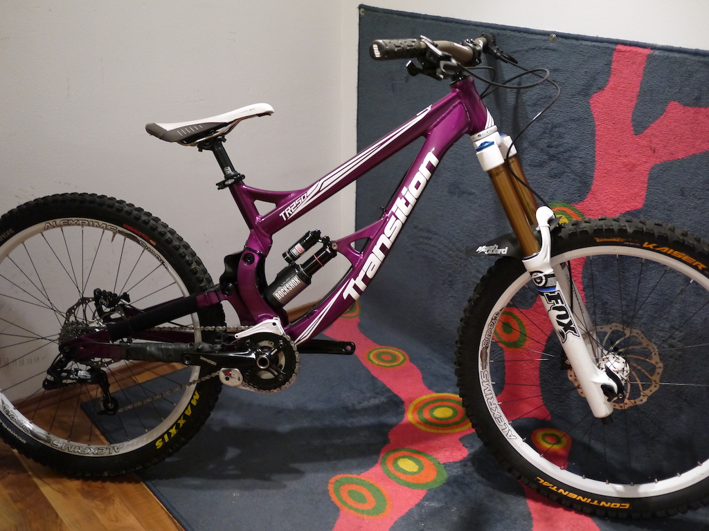 2012 Transition Bikes TR250 purple