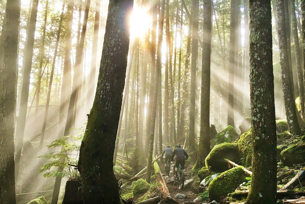 Squamish being Pitcuresque like usual. 
Trail: Entrails
Photo Credit: Instagram @br_enduro