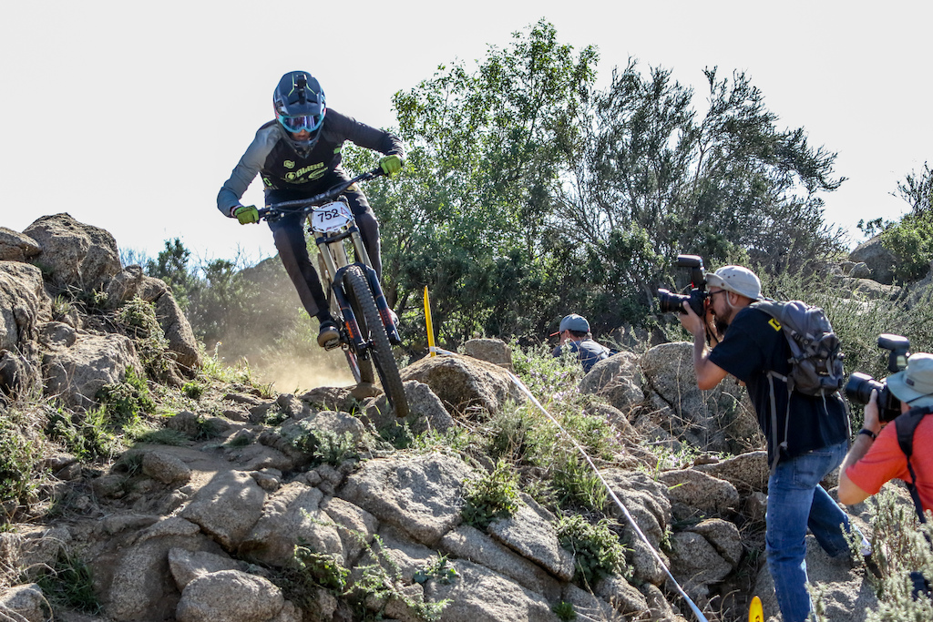 Greg Williamson racing for the Cube Global Squad finished 4th but still grabbed plenty of media attention.