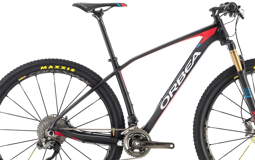 Orbea Alma. The extra angles in the seat stay and top tube are said to give 211 more comfort.