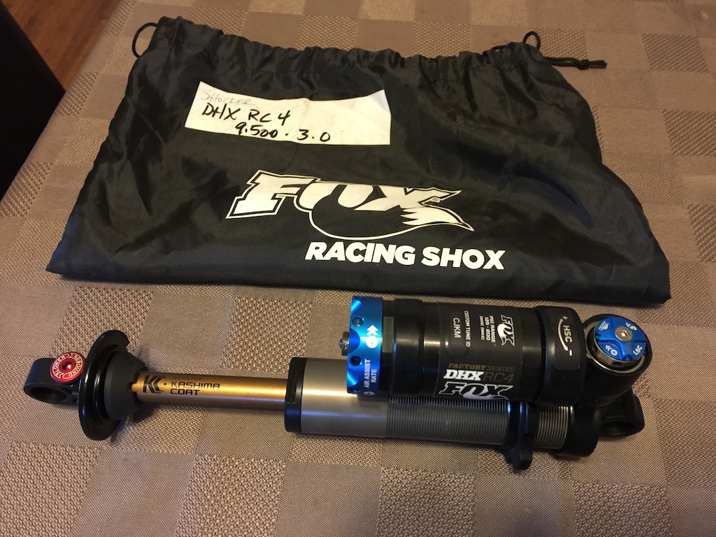 0 FOX DHX AIR 5.0 &amp; RC 4 with Kashima Coating