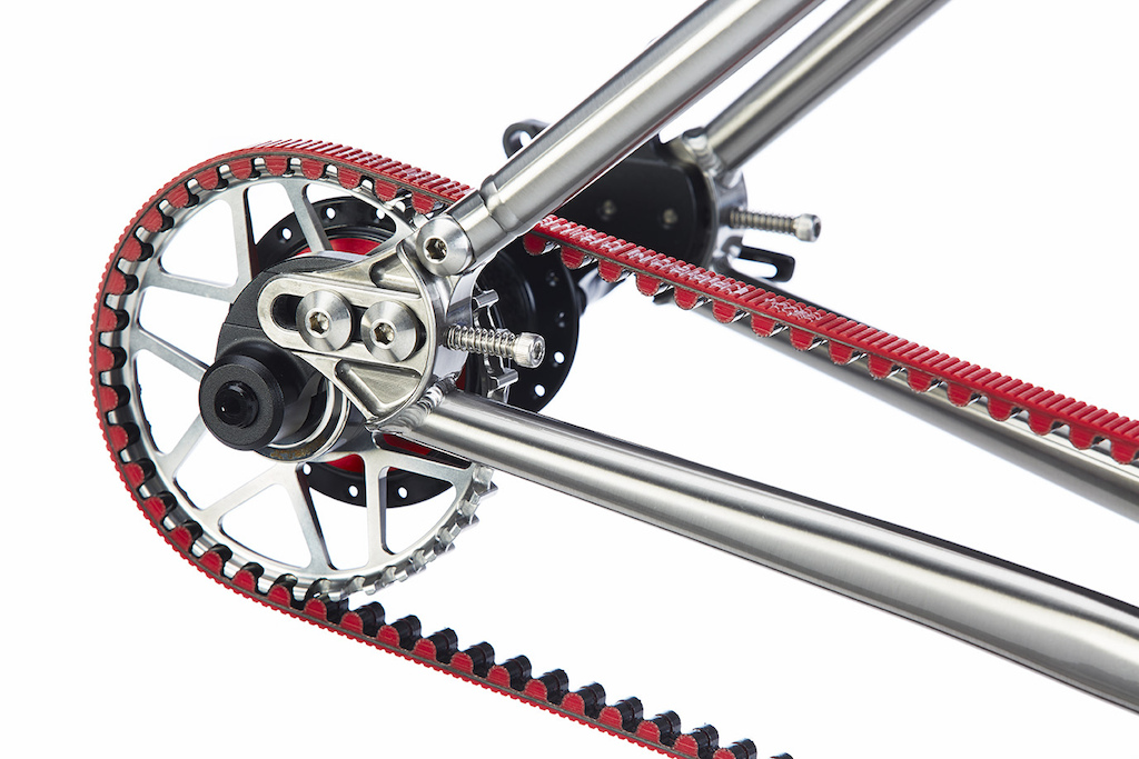 Domahidy Designs' Titanium Hardtail Plus Wheels, Pinion 12Speed