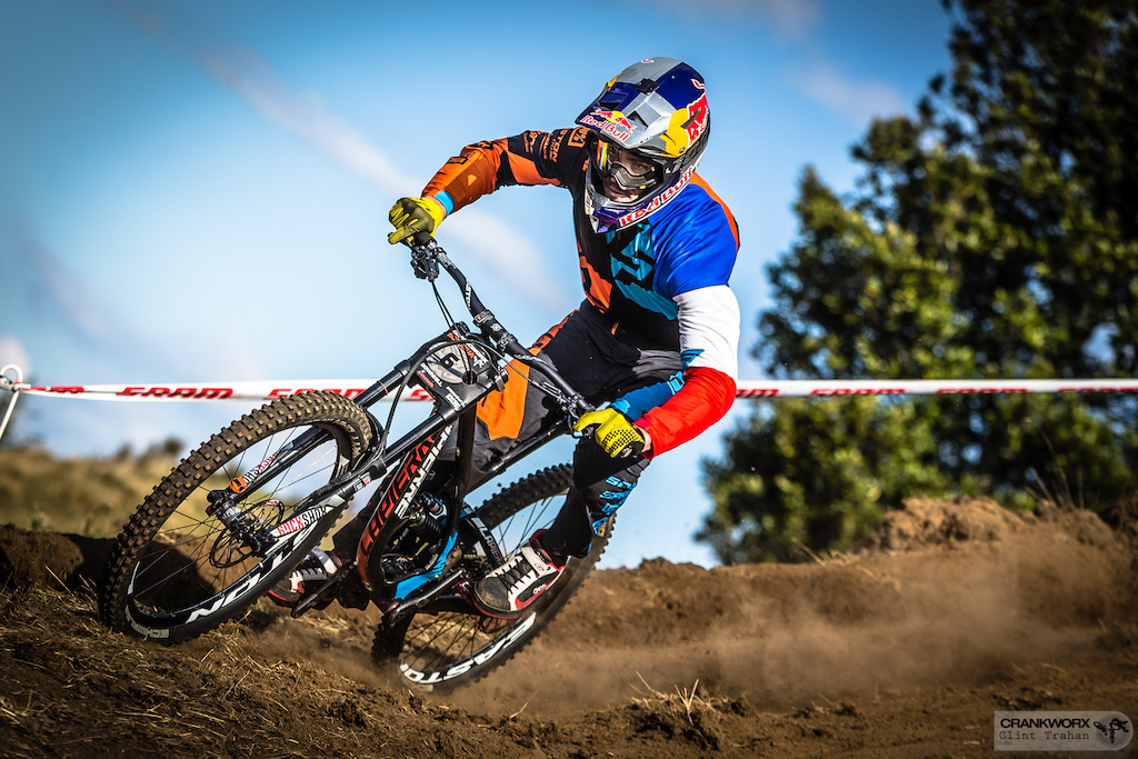 Loic Bruni will be looking for another downhill victory after winning the Crankworx Rotorua Downhill presented by iXS. (Photo: Clint Trahan/Crankworx)