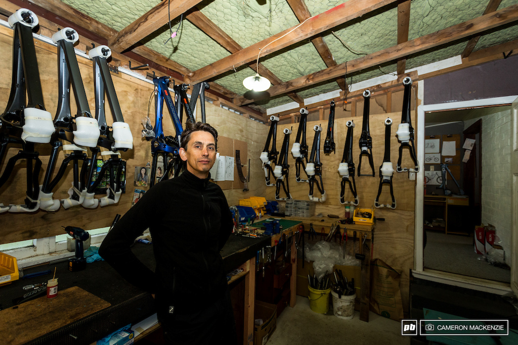 Rob in his workshop A main with so much knowledge and many ideas.