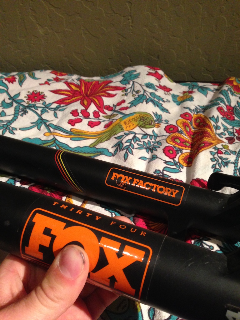 2016 Fox Factory 34 140mm