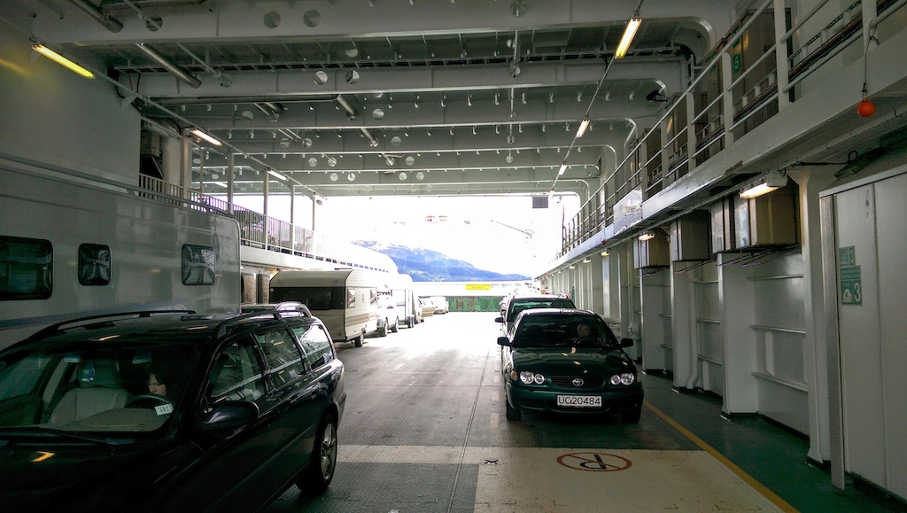 Taking ferries as part of your journey is all part of the ride in Norway, most are heavily subsidised and are not too expensive, well for Norway anyway, we ended up paying about 100-150NOK (£8-12) for each one