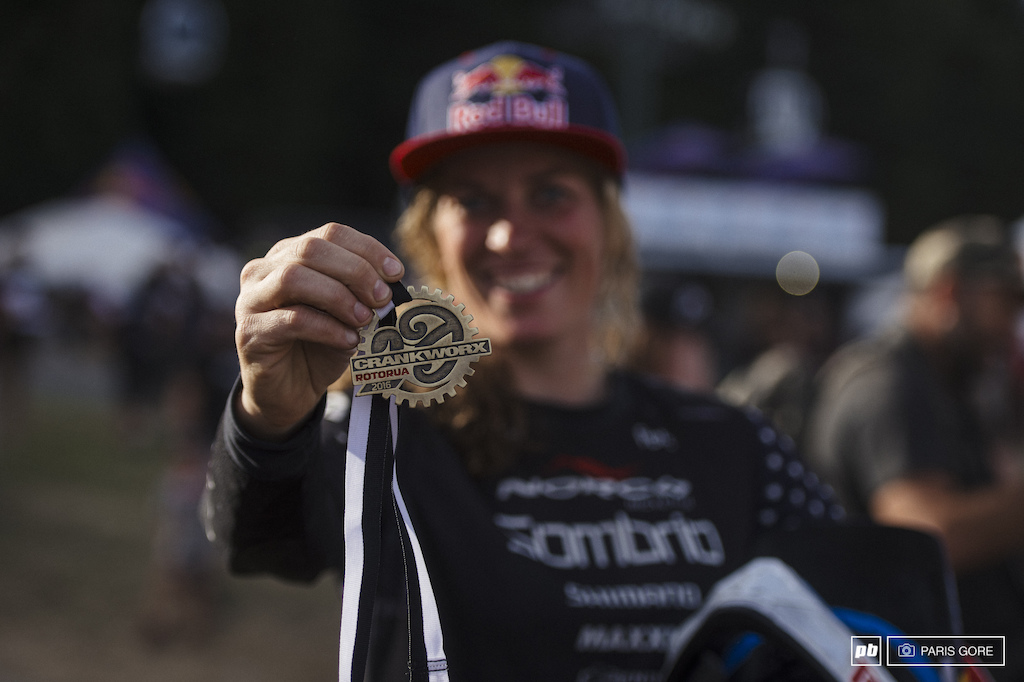 Jill Kintner back and stomping the field this week on her way to be the Queen of Crankworx.