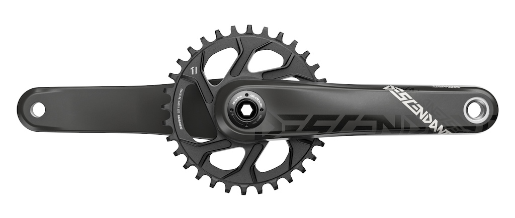 販促通販 SRAM TRUTATIV DESCENDANT ダウンヒル クランク 165 - 自転車