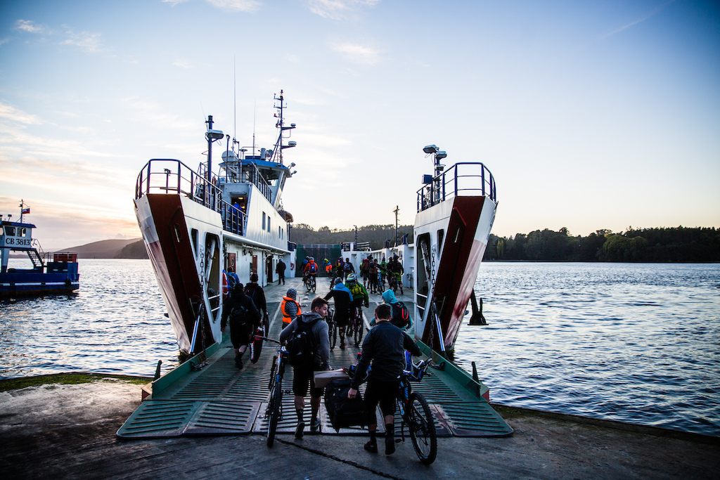 Loading in the ferry between Niebla and Corral.
Valdivia. Chile. Photo by Matt Wragg.