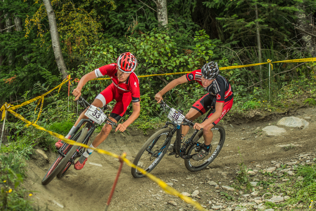 Jack and Tristan tousle it out in one of the many corners