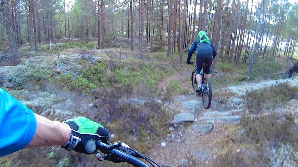 Shots from the trail Sotarblixtleden in Arvika.