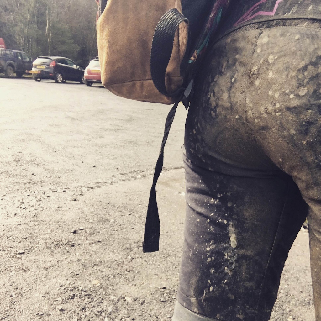 Muddy arse = fun day :D