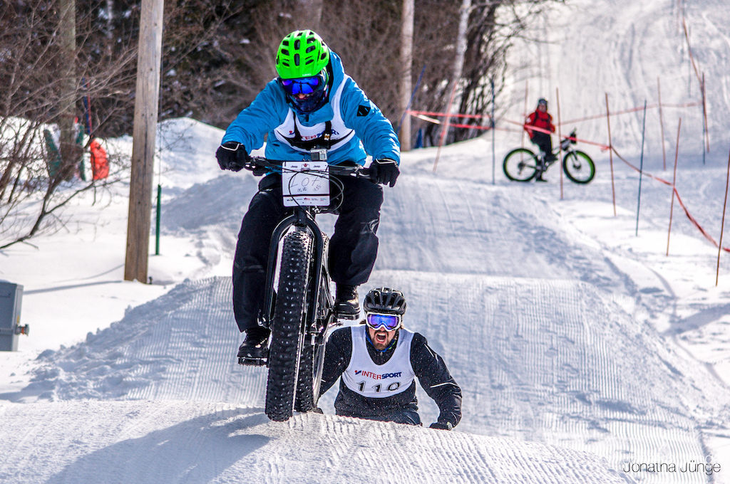 Nata Giacomozzi on the first Dual Slalom Competition in Quebec