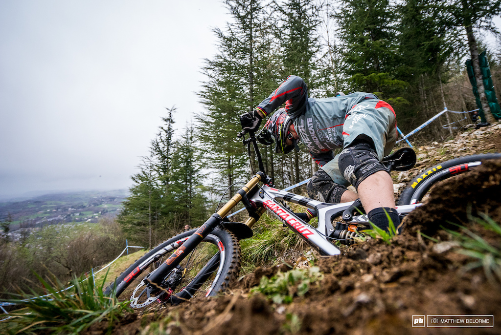 Greg Minnaar ripping his XXL V10. We will have an in depth look at this beast very soon.
