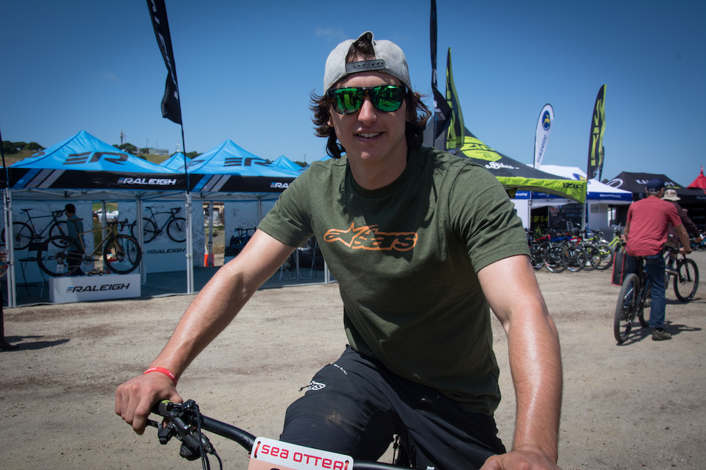 Marco Osborne was cruising past PB after coming in 1tth at the enduro.