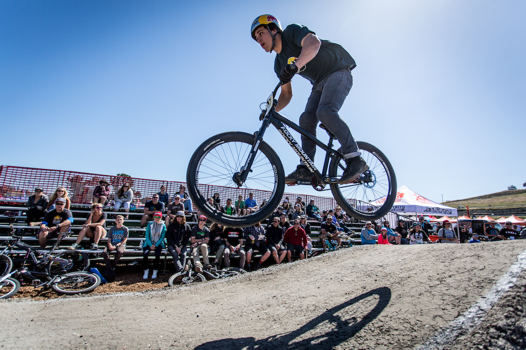 Carson Storch looked brilliant in practice and even had some double sections that seemed quick but a bobble in the qualifiers left him short of the final cut.