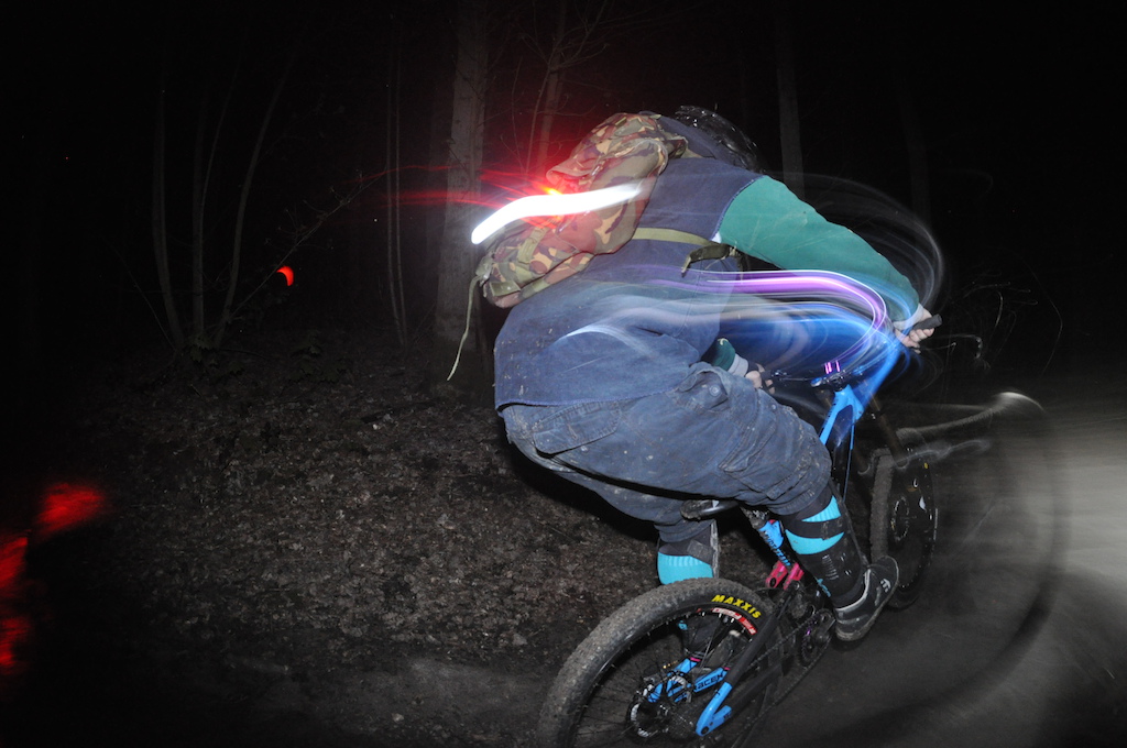 Night ride shoot. Pic taken by Mick E. aka redeyerider