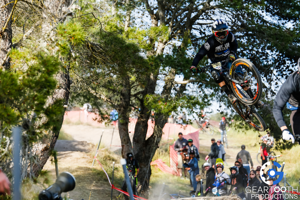 Downhill course practice and inspection on Thursday at the Sea Otter Classic 2016