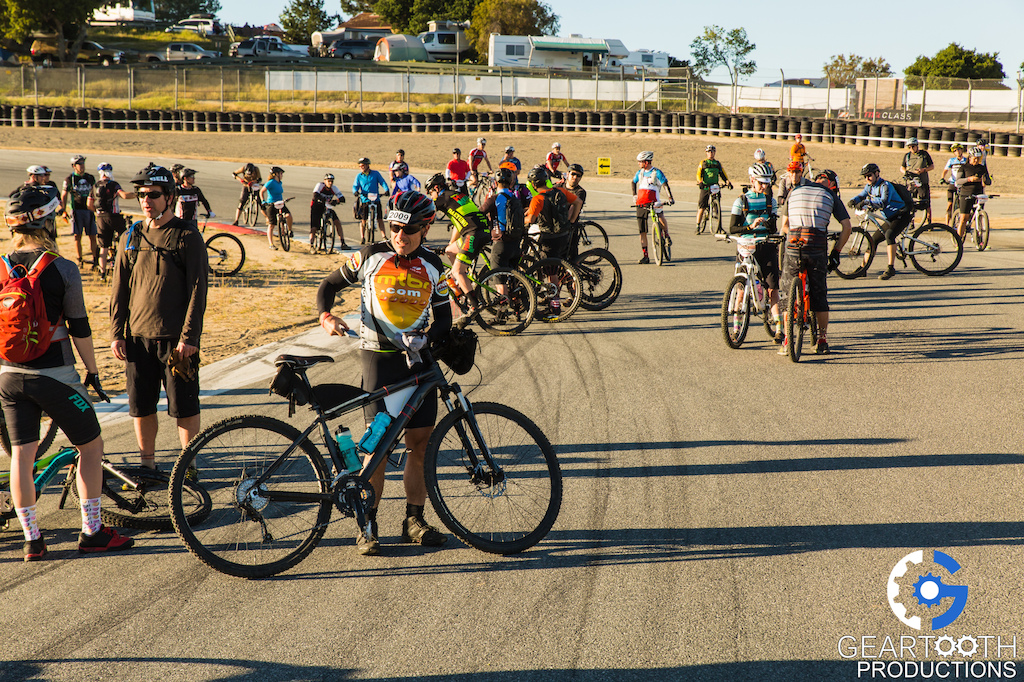 Early morning events at the Sea Otter Bridge on Saturday morning.