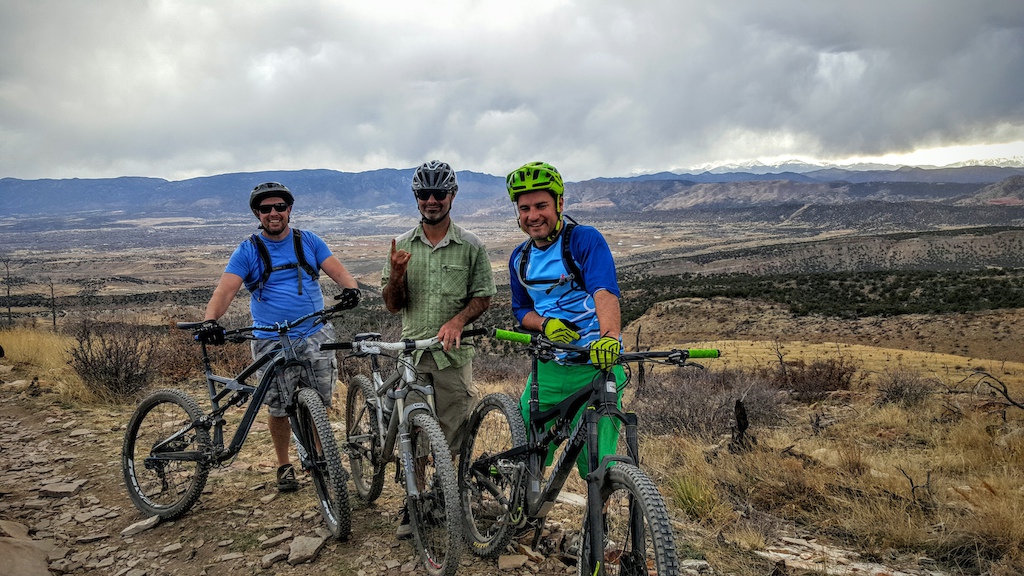Brian, Jason and I down at Oil Well Flats.  Canyon City, CO