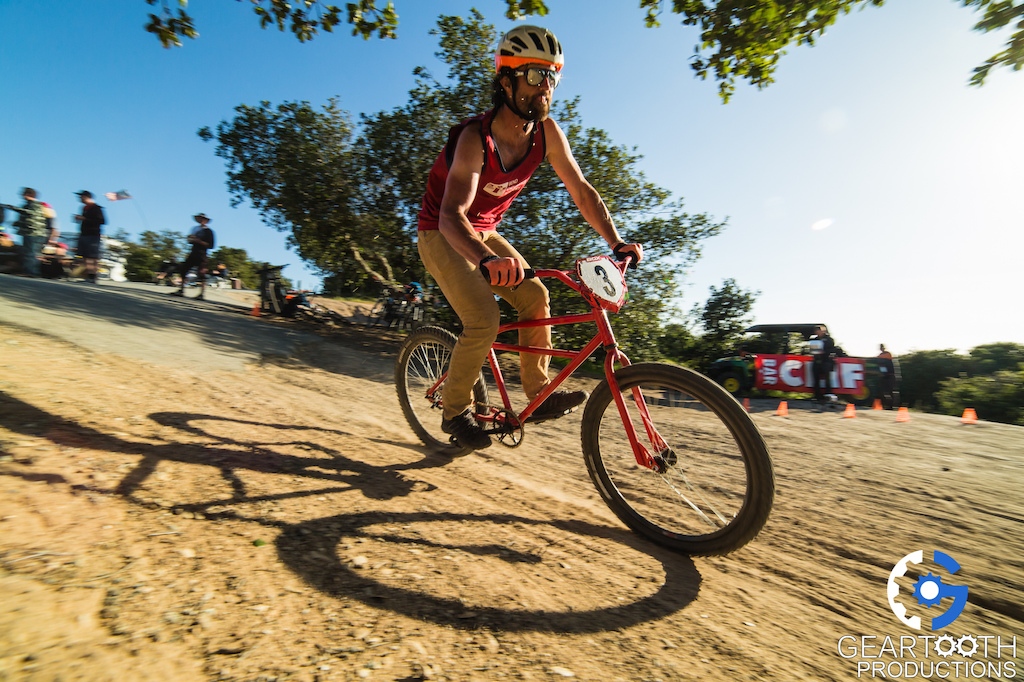 Second annual CLIF Bar Klunker Crit at the CLIF bar campsite. 4 klunkers, one winner.

https://geartooth.smugmug.com/Action-Sports/Sea-Otter-Classic-2016/CLIF-Bar-Klunker-Crit-2016/